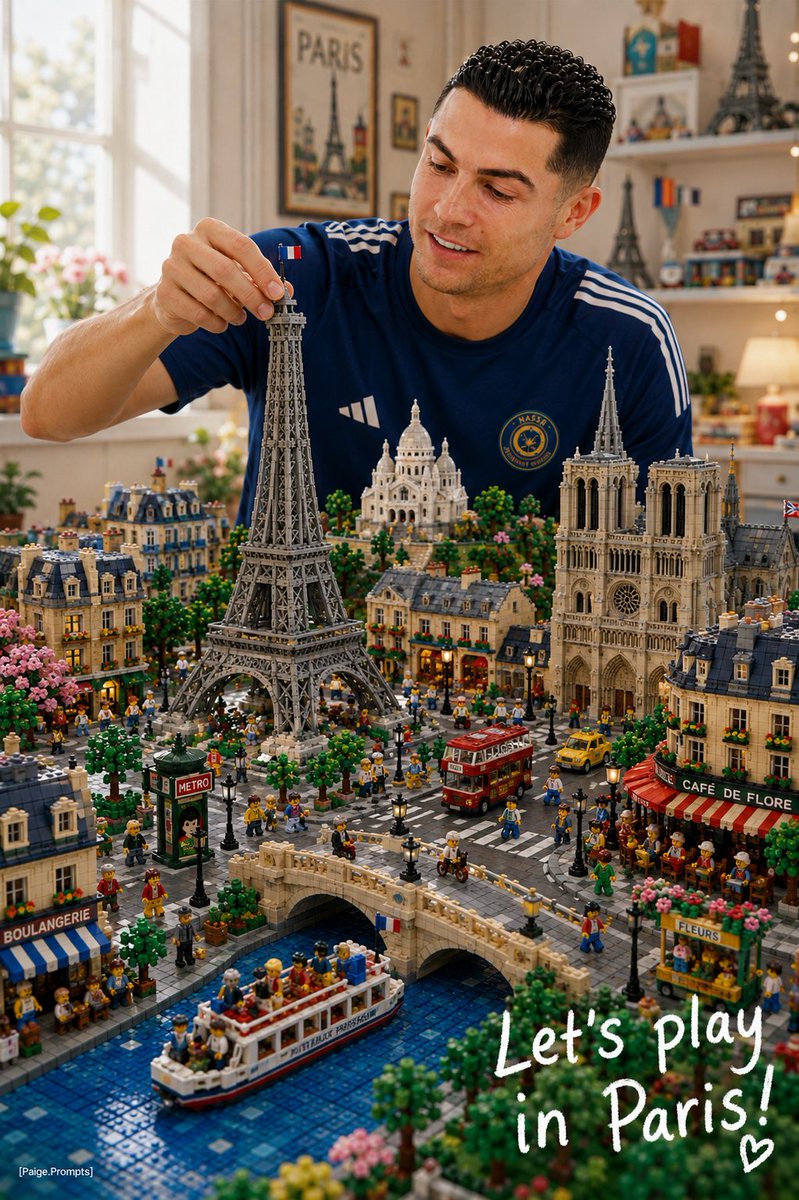 乐高微缩城市杂志风