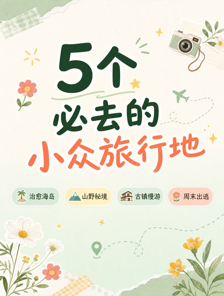 小红书封面